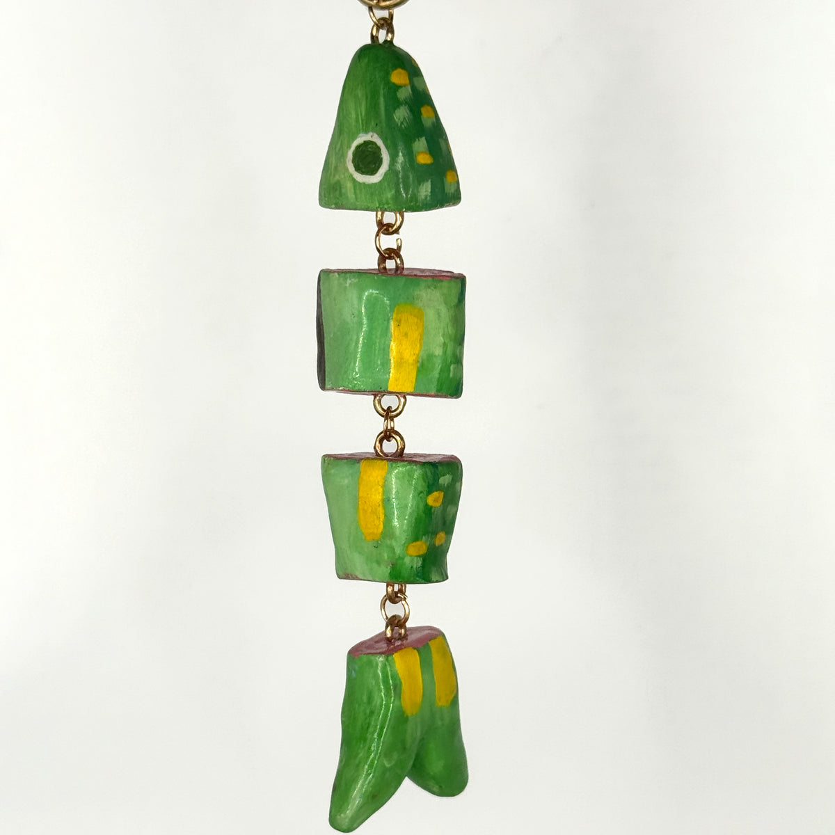Clay Fish Keychain