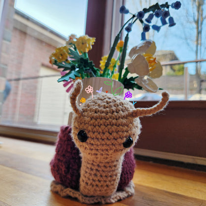 Small Snail Pot Planters